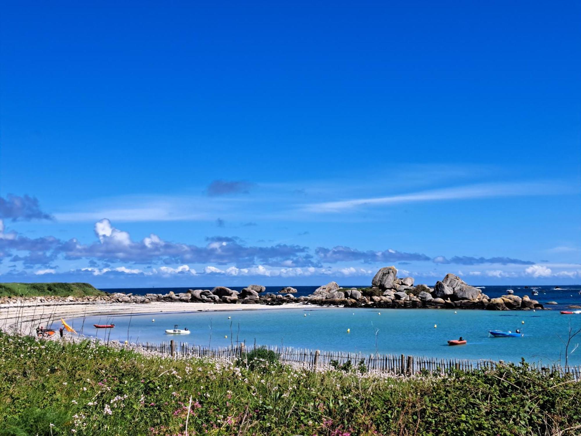 Camping De La Cote Des Legendes Бріньоґан-Плаж Екстер'єр фото